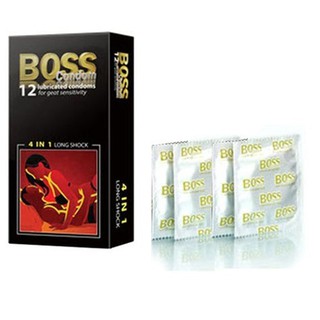 Bao cao su Boss 4 in 1 hộp lớn