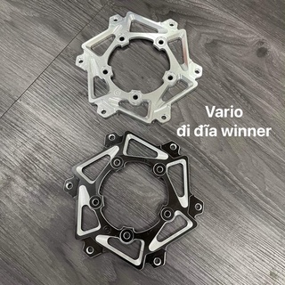 LÒNG ĐĨA CNC 5 LỖ RA 6 LỖ TRÒN ĐI ĐĨA WINNER