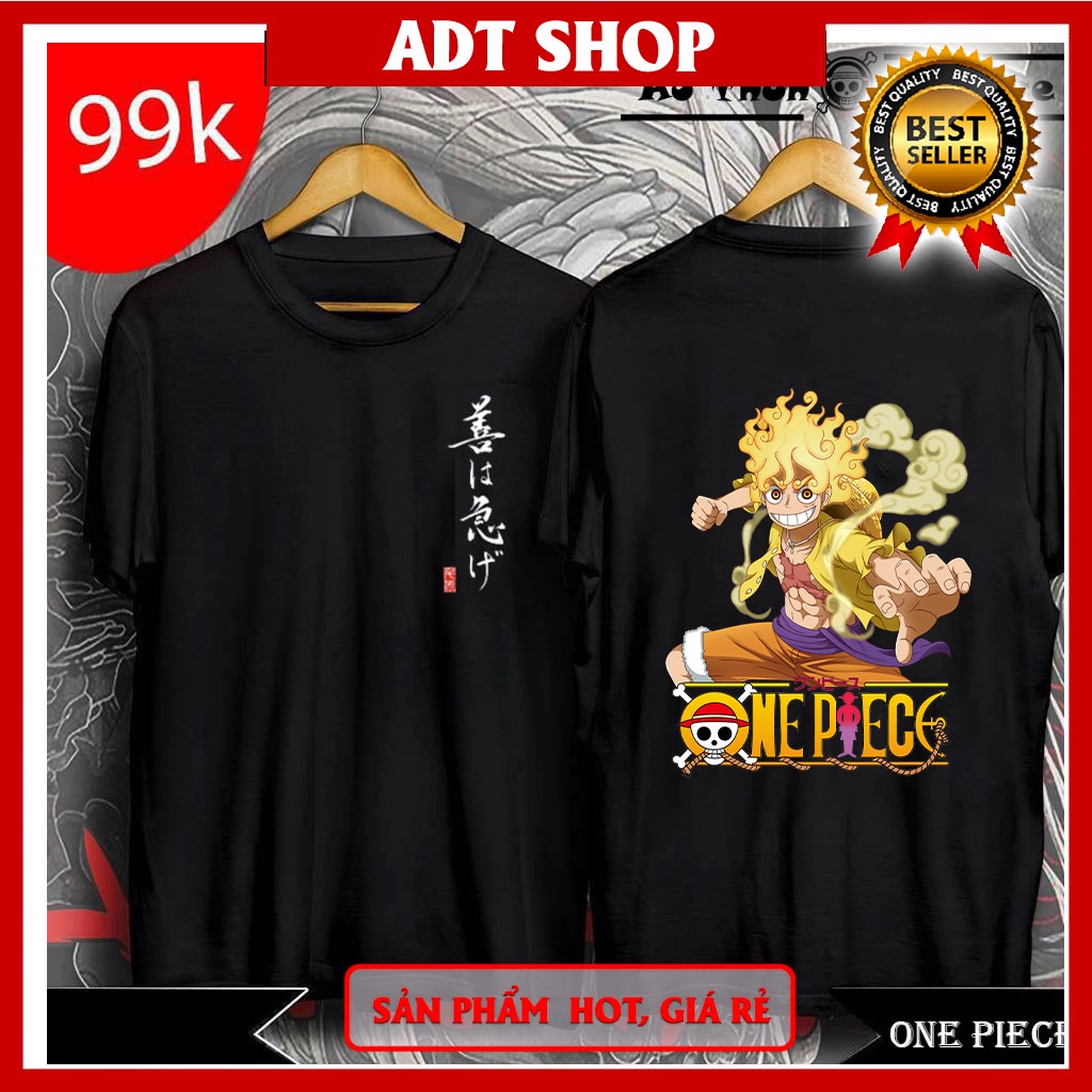 Áo thun One piece - Đảo Hải Tặc in hình - Luffy Gear5  cực chất nhiều mẫu HOT