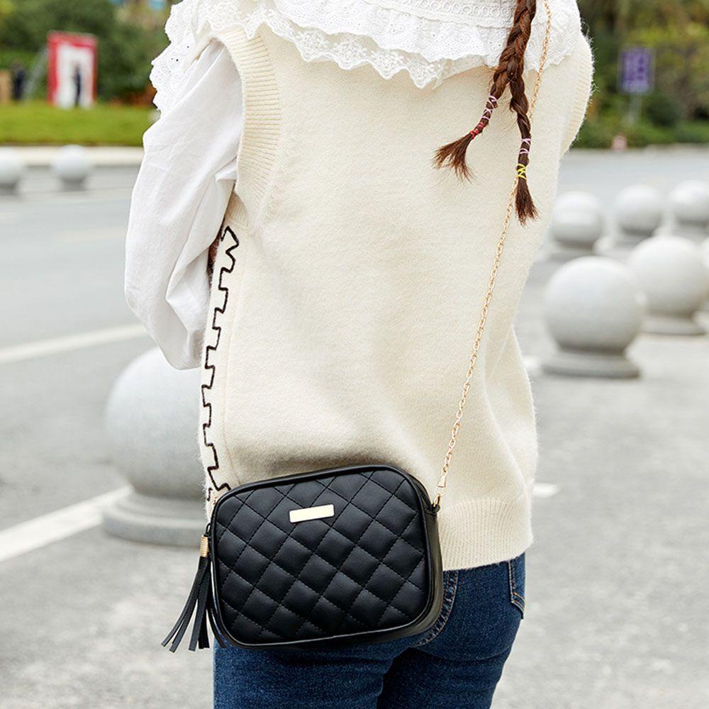 Túi Da PU Đeo Chéo Nhỏ Xinh Thời Trang Cho Nữ