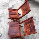 Ghế gỗ gấp dùng cho quán trà tranh cafe dã ngoạitiện lợi