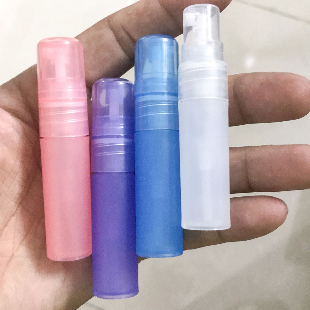 Combo chai xịt, chai đựng nước hoa, mỹ phẩm nhựa đục phun sương dung tích 5ml, 8ml, 10ml