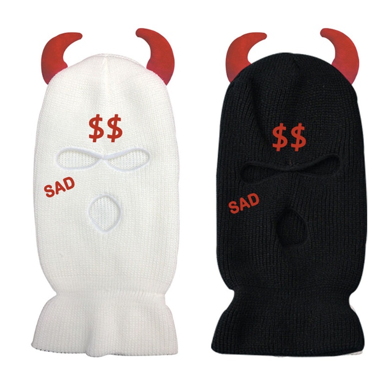 Mũ Len Che Phủ Cổ 3 Lỗ Thoáng Khí Cho Các Hoạt Động Ngoài Trời