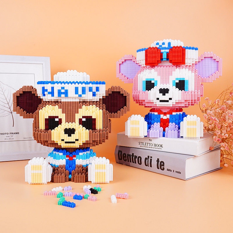 Bộ Đồ Chơi Lắp Ráp Hoạt Hình Cỡ Lớn Thú Vị Cho Bé