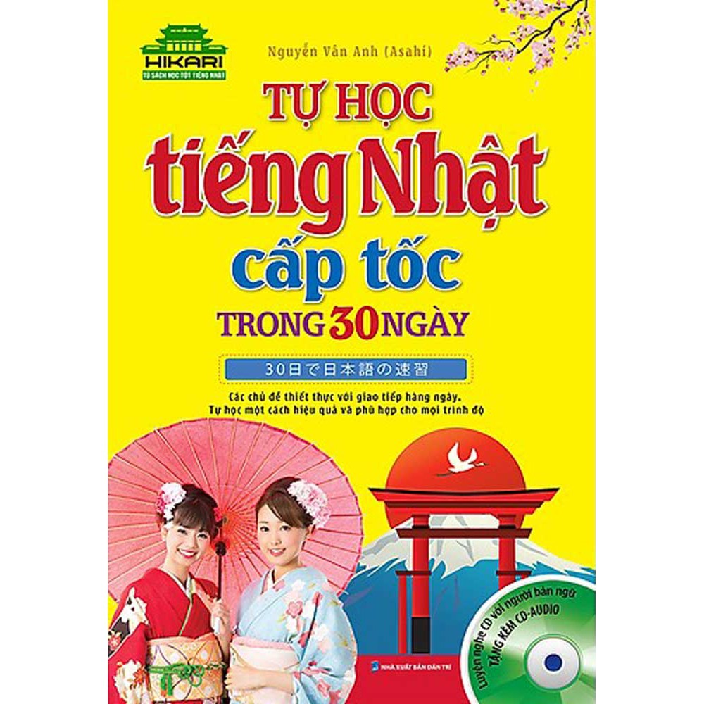 Sách - Tự học tiếng Nhật cấp tốc trong 30 ngày