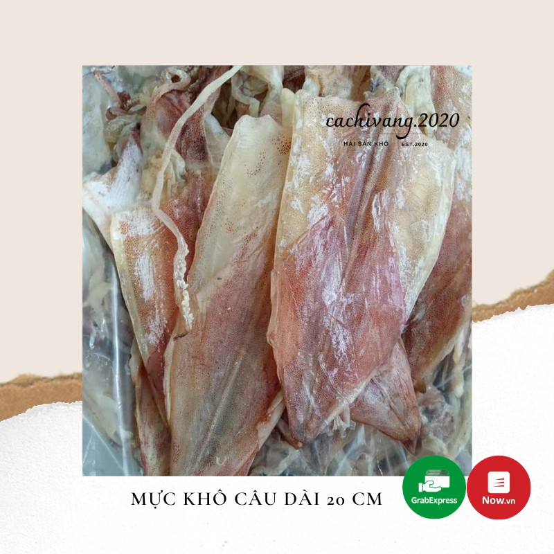 Mực Khô Câu Tay (size 20-25 Con/Kg) - Lẻ 1 con | BigBuy360 - bigbuy360.vn