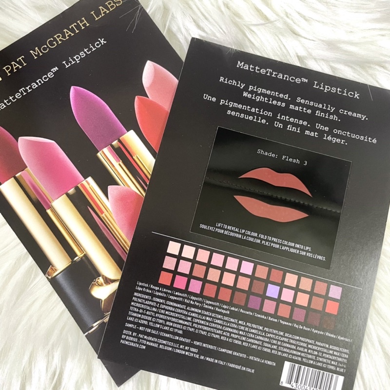 🌹 Pat McGrath MatteTrance Lipstick màu Flesh 3 Sample - Mẫu thử son thỏi lỳ