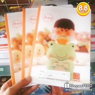 (✔️Rẻ vô địch ) 10 quyển vở ô ly Hồng Hà 80 trang 0565