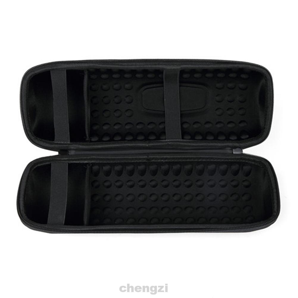 Carrying Case Dustproof Organizer EVA Shockproof Bluetooth Speaker Zipper Closure Travel Portable For JBL Charge 4