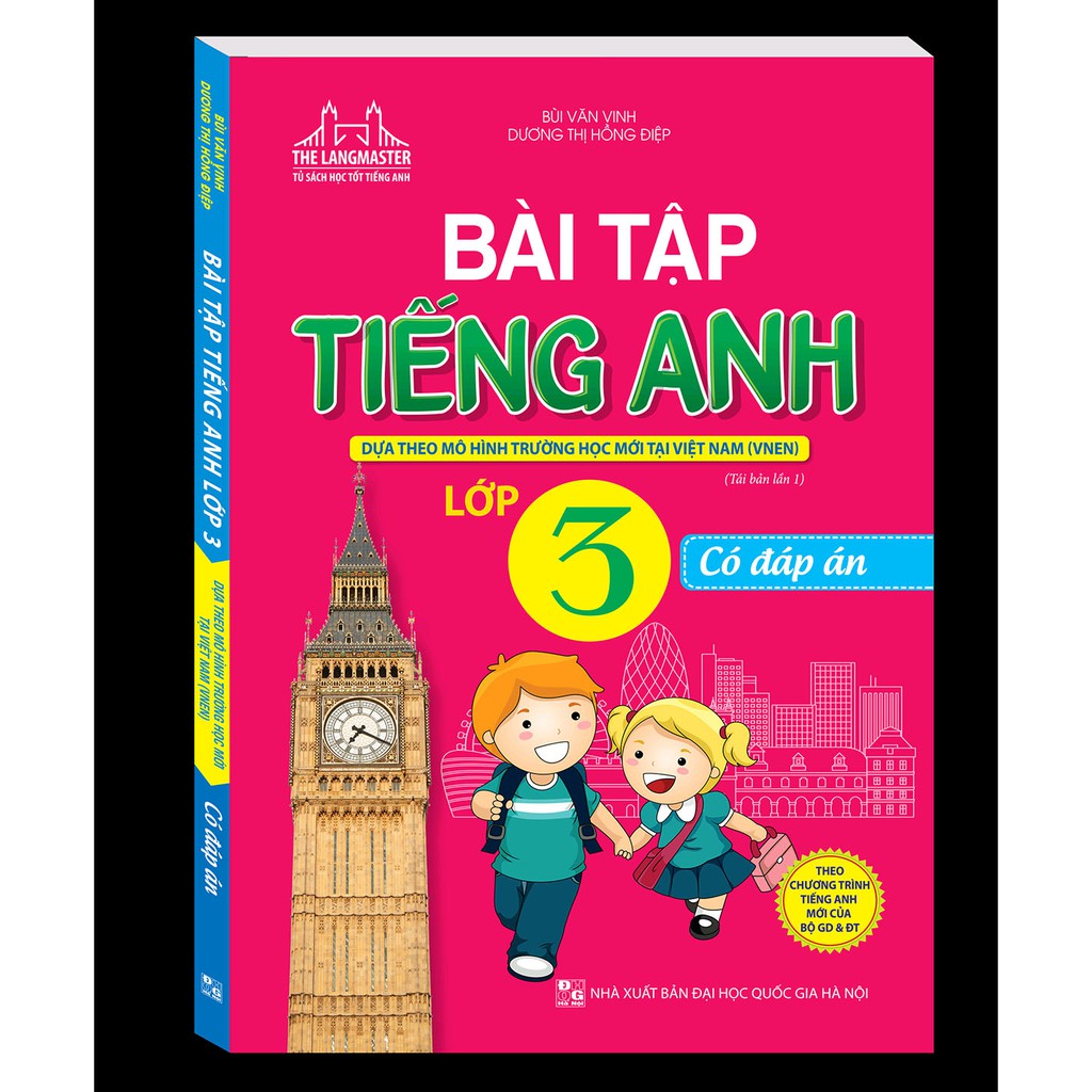 Sách- Bài tập tiếng Anh lớp 3