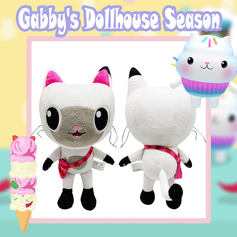 Mèo Gabby Nhồi Bông Dễ Thương Dùng Làm Quà Tặng