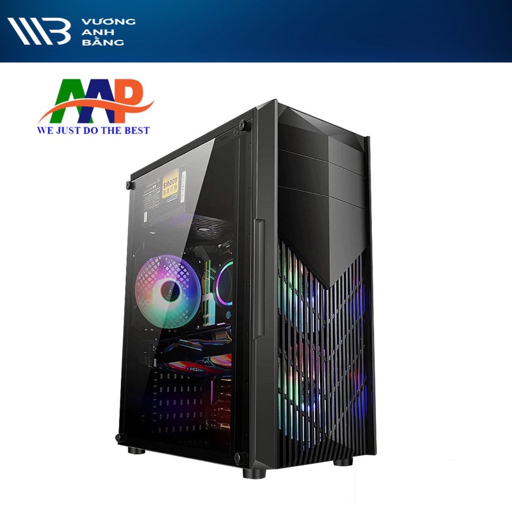 Thùng máy tính, Case AAP MONSTER GAMING (Hông trong suốt)