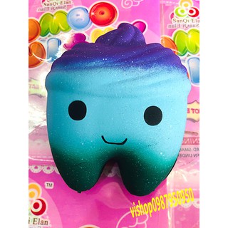 SQUISHY THỎ 2 TAI GALAXY