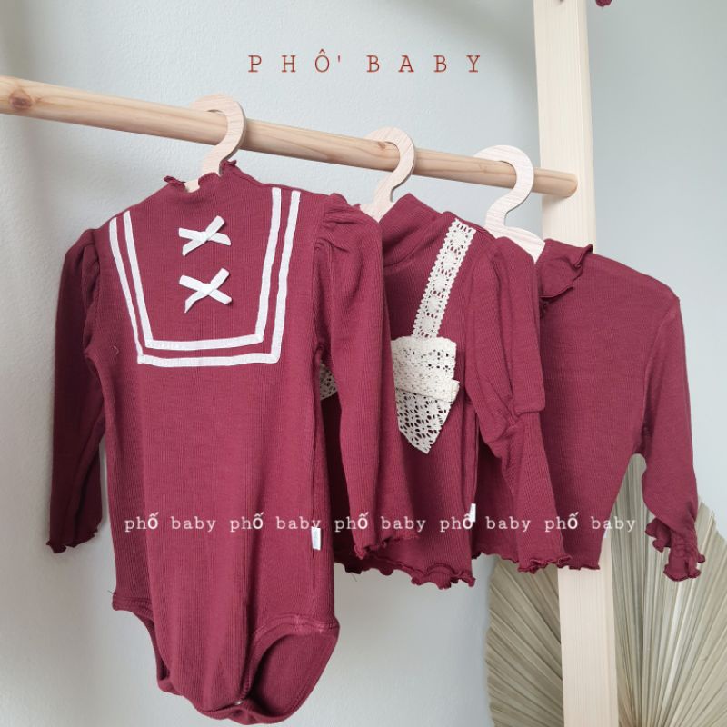 bộ liền thân đỏ - làm từ len lông cừu mềm êm