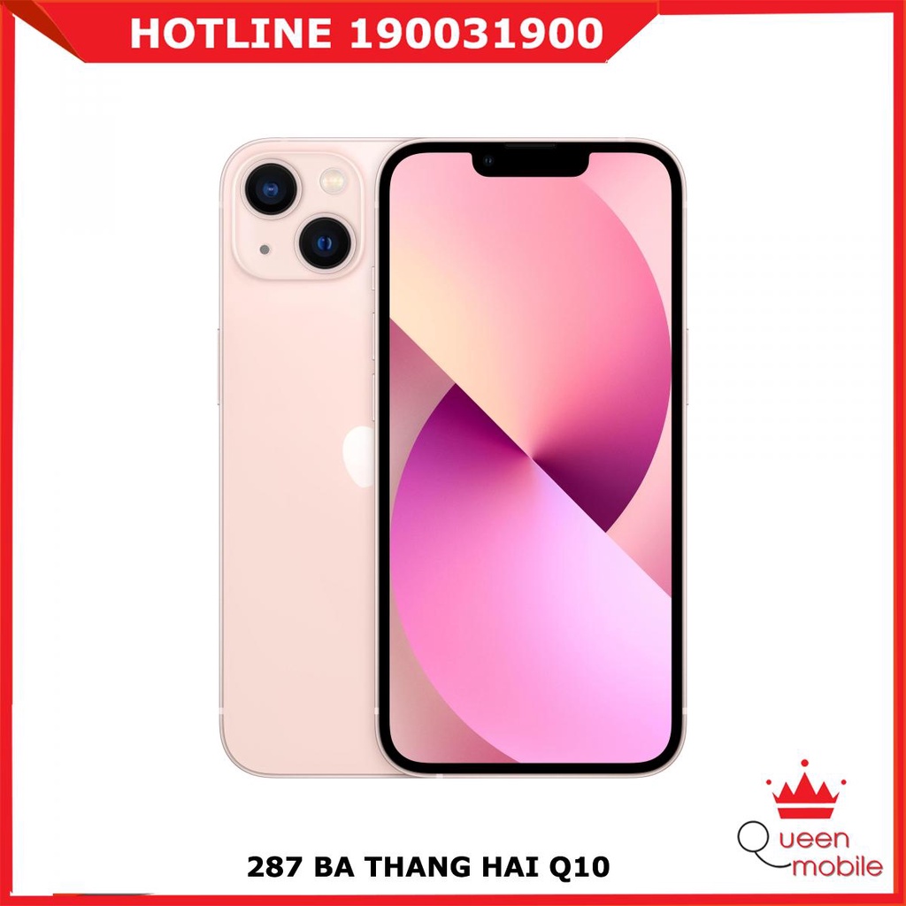 Điện thoại iPhone 13 128GB Pink Chính Hãng MLPH3VN/A