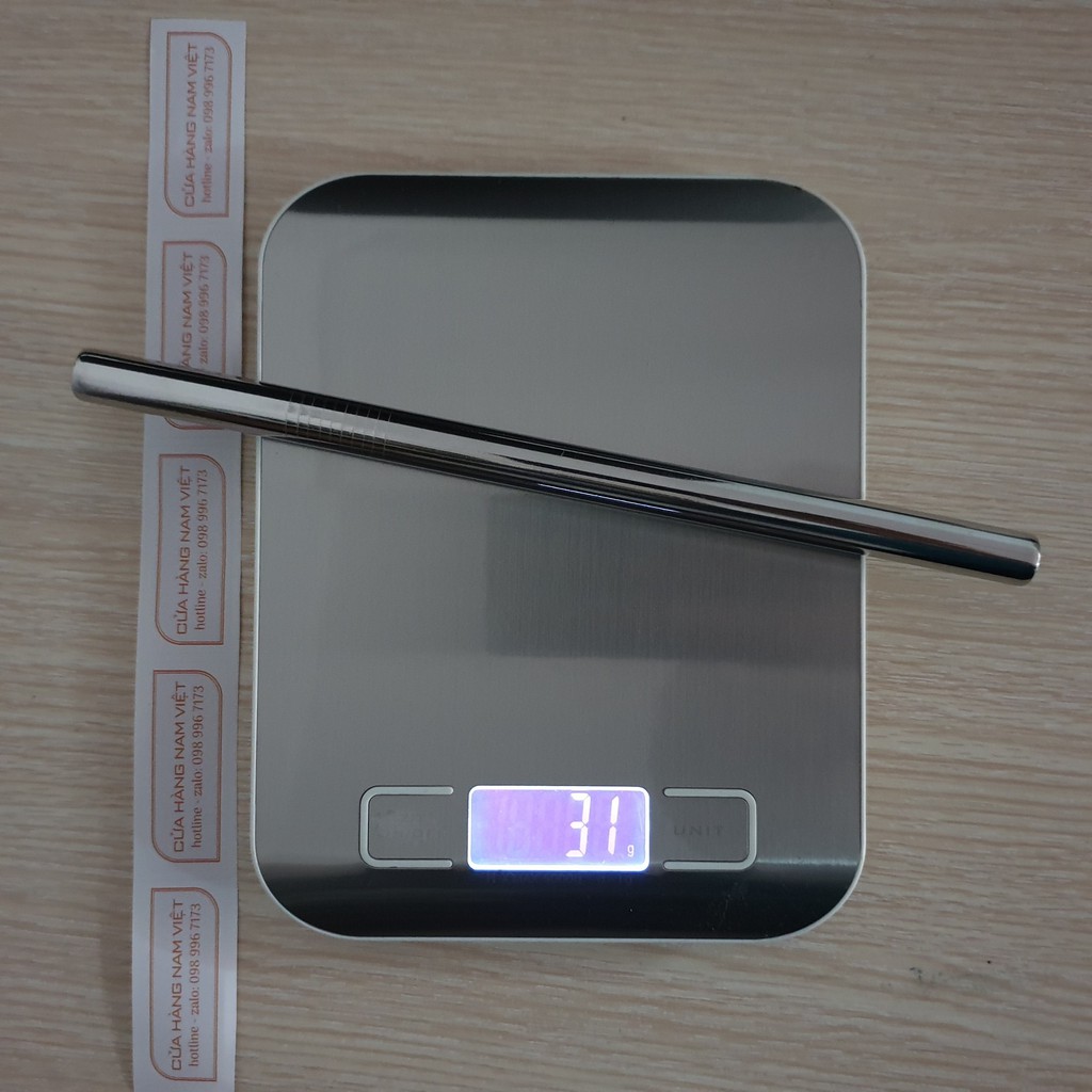 Ống Hút Inox 304, Ống Hút Thép Không Rỉ Nhiều Màu