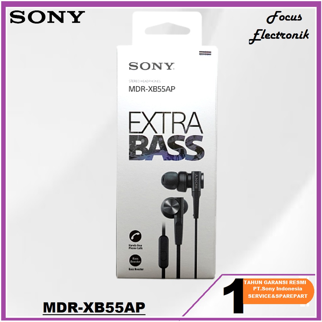 Đệm Mút Tai Nghe Trùm Đầu Sony Mdr-Xb55Ap / Mdr Xb55Ap / Xb55Ap / Mdr-Xb55Ap Chuyên Dụng Đen