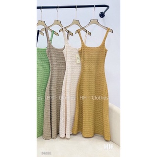 ĐẦM MIDI XỐP HAI DÂY