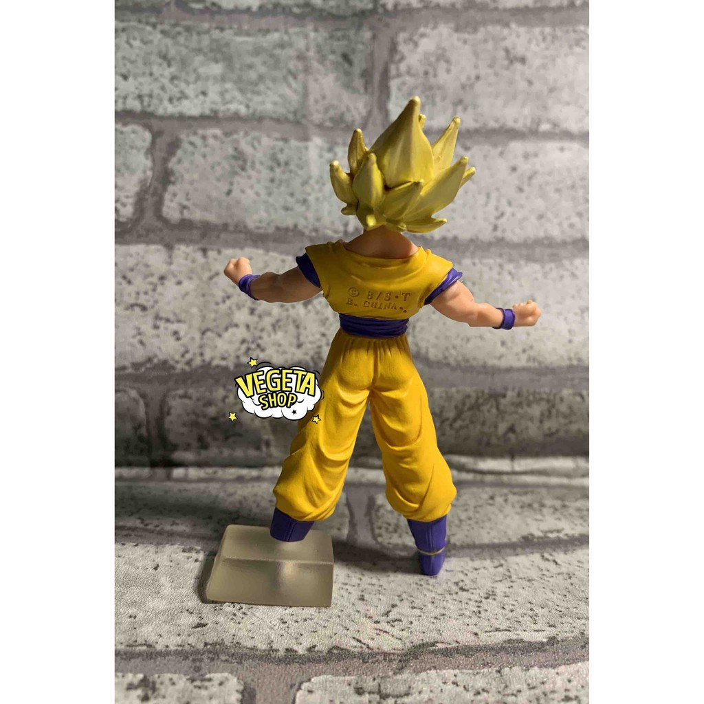 Mô hình Dragon ball - Songoku Goku SSJ - Gashapon HG Android Special edition - Chính hãng Bandai - Cao 8cm