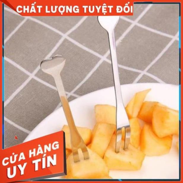 Hot -  Dĩa ăn hoa quả - ăn bánh bằng inox bền đẹp nhỏ xinh HCM.