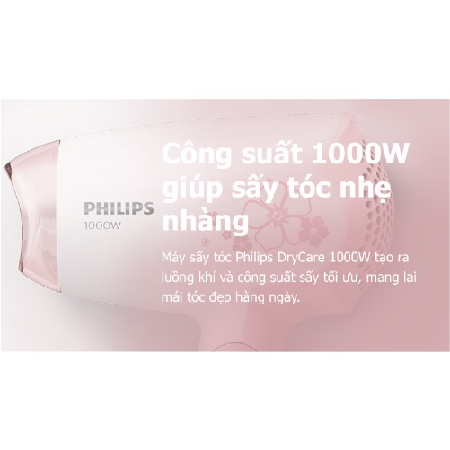 Máy Sấy Tóc Mini Siêu Kute Philips HP810800 - Bảo Hành Chính Hãng