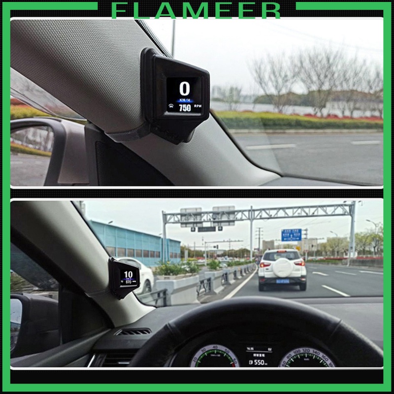 [FLAMEER] Car Head Up Display GPS OBD2 OBD Driving Computer Voltmeter LCD Screen