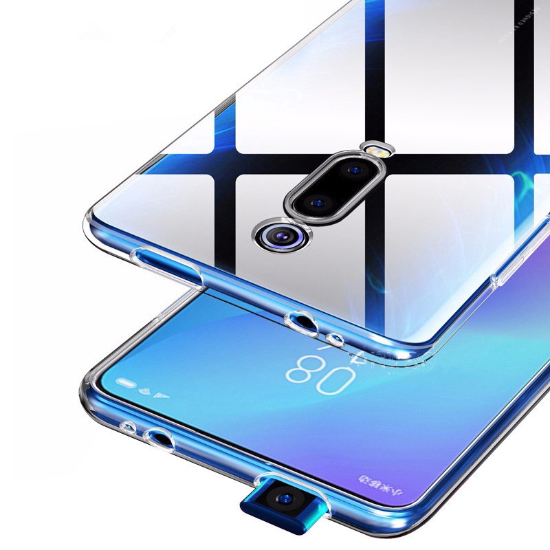 Ốp điện thoại TPU silicon mềm trong suốt siêu mỏng dành cho xiaomi redmi k20