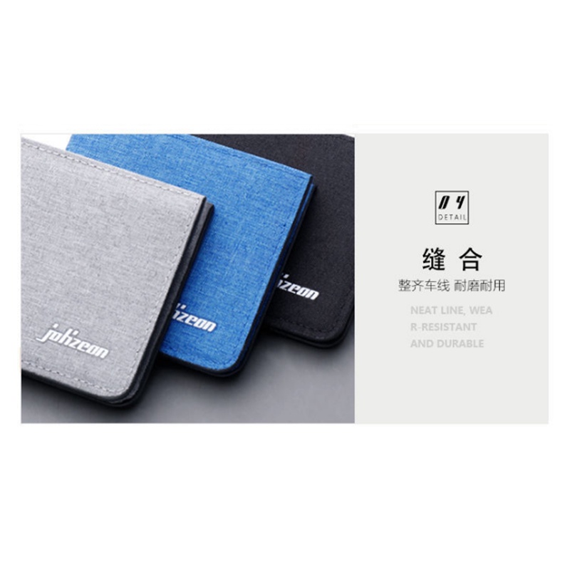 LEGILIMENS Ví Nam Vải Bố Ngắn Ví Sức Chứa Lớn Thường Ngày Cá Tính