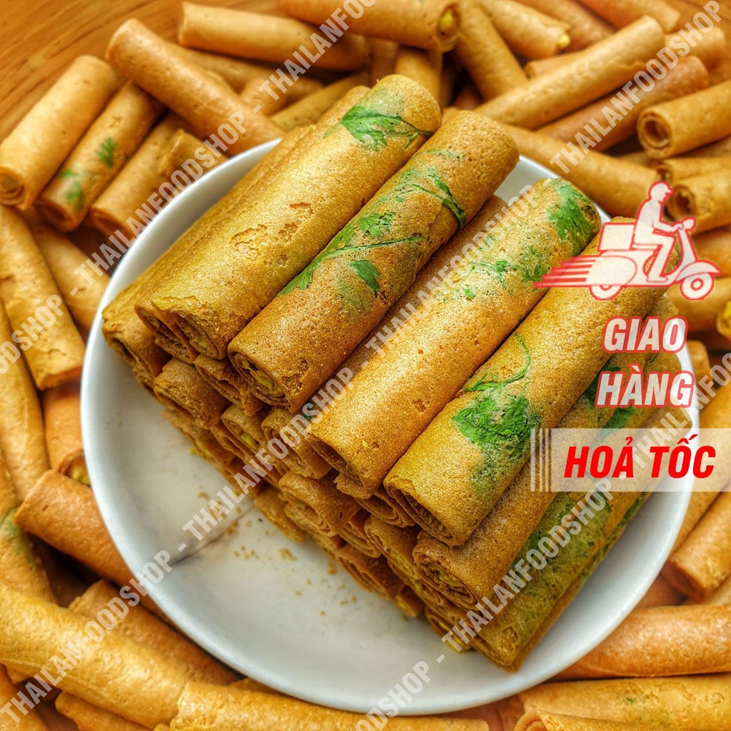 Bánh Ống Ngò Sầu Riêng Lon 400Gram