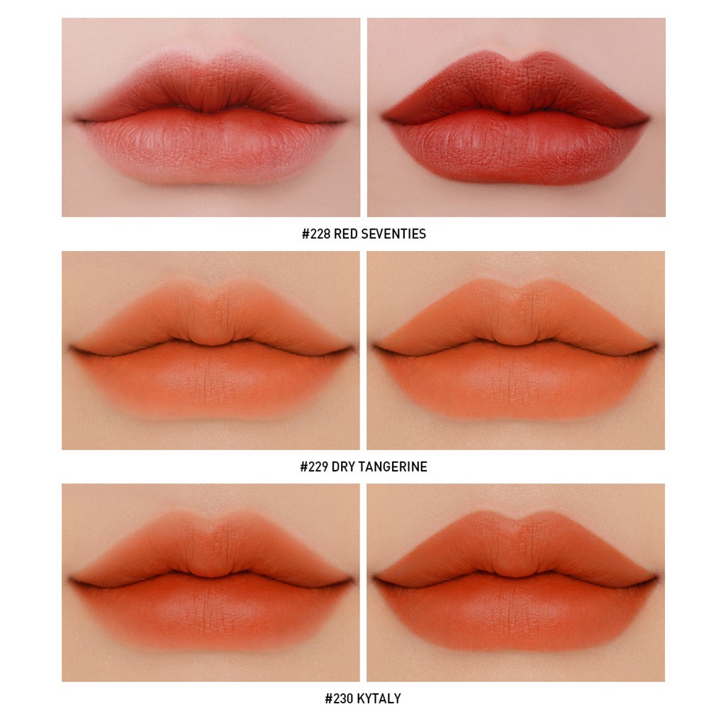 Son thỏi mịn lì 3CE Lip Color_Matte 3.5g