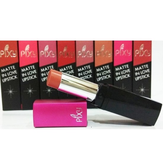 (hàng Mới Về) Son Lì Pixy Thiết Kế Hình Trái Tim Xinh Xắn | BigBuy360 - bigbuy360.vn