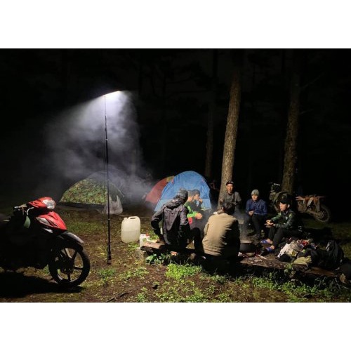 ĐÈN CONPEX SIÊU SÁNG , ĐÈN LED CẦN CÂU CAMPING 12V CÓ TÚI ĐỰNG