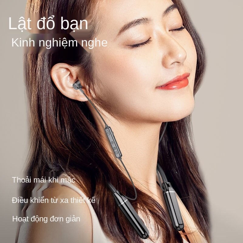 Tai Nghe Bluetooth Không Dây Đeo Cổ Tiện Dụng | BigBuy360 - bigbuy360.vn