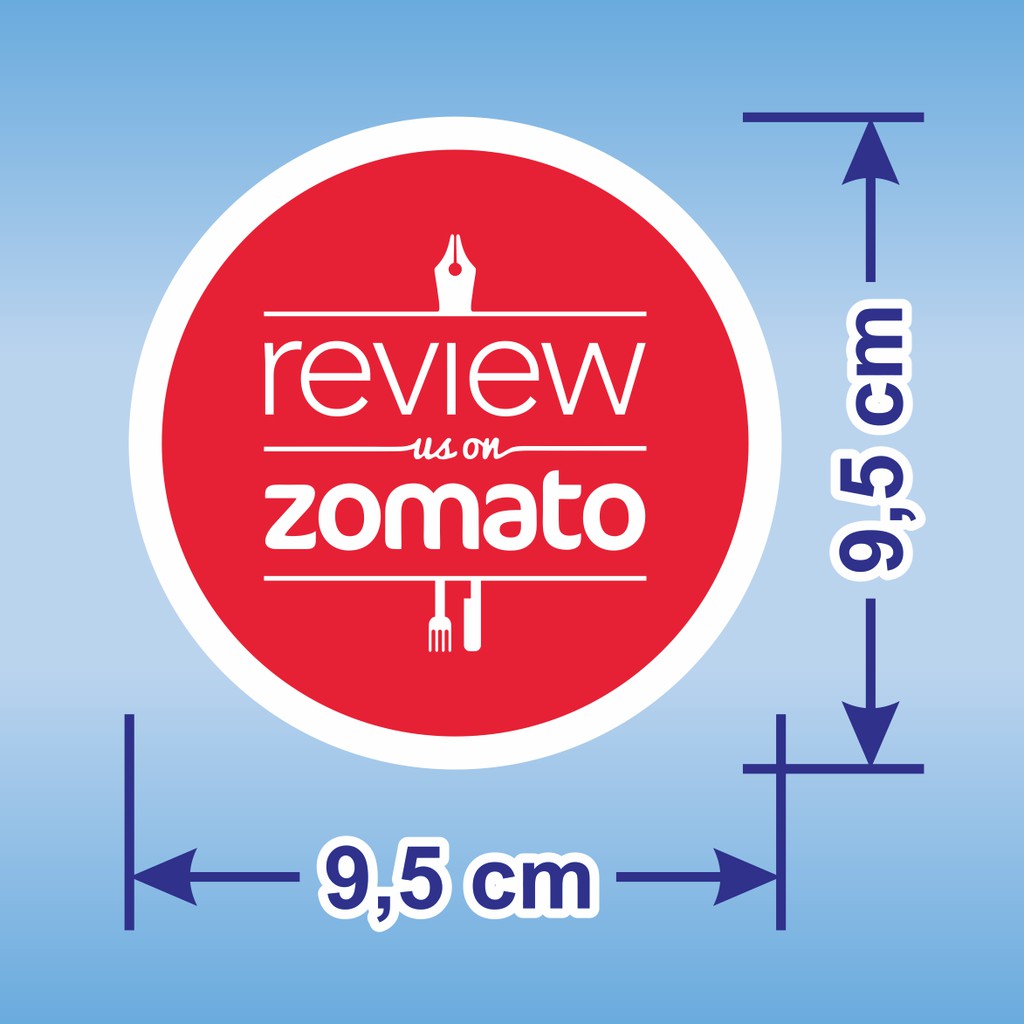 Miếng Dán Tròn 9.5cm Trang Trí Đường Kính 9.5 cm Review Us On Zomato