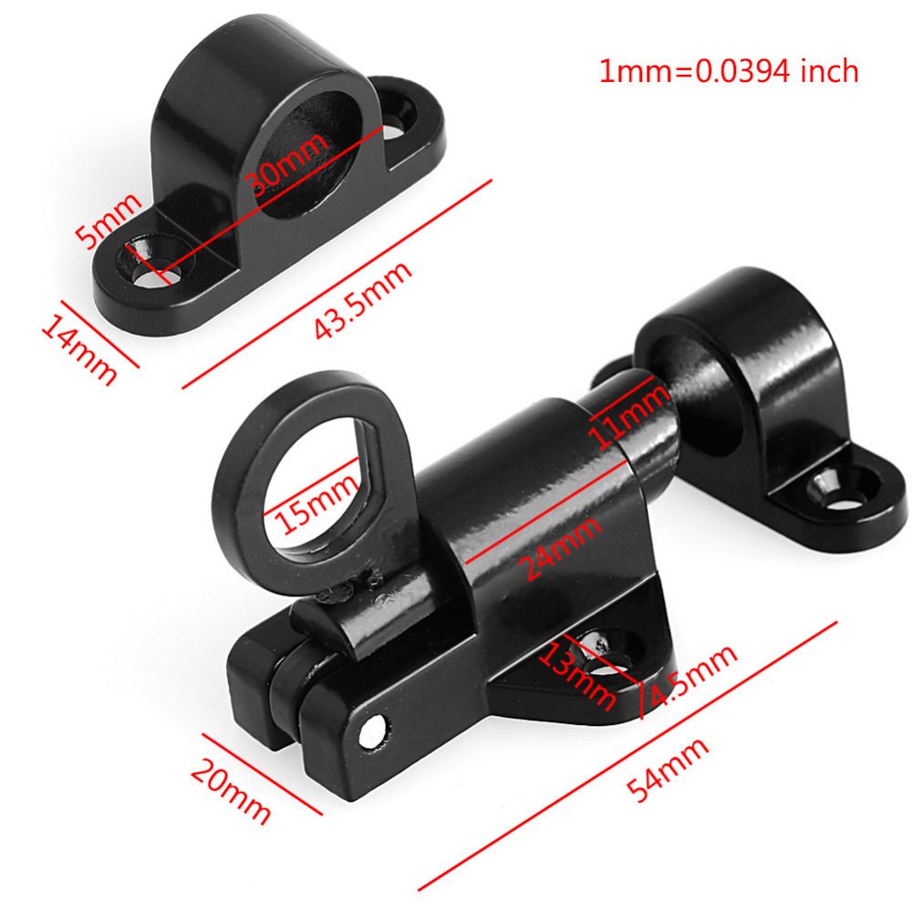 Then chốt cửa sổ tự động bằng nhôm cứng cáp nhiều màu sắc tiện dụng Aaron1