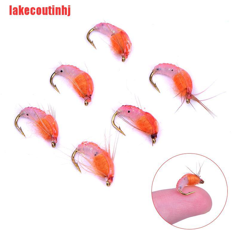 Set 6 mồi câu cá giả côn trùng sống động như thật