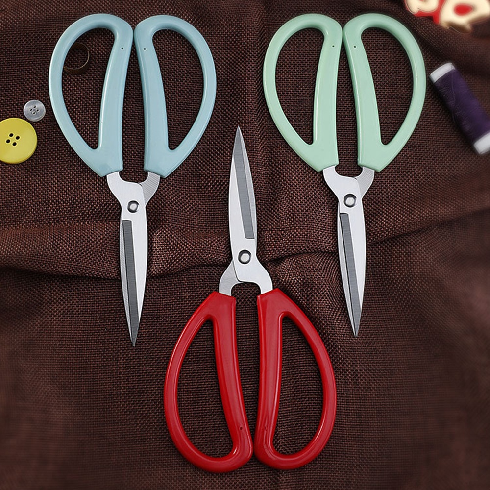 Kéo Cắt Đồ Ăn, Cắt Gà Nhà Bếp Lưỡi Thép Không Gỉ YJ23 - 15.3Cm/20cm - Hàng Dày Cao Cấp (Vỉ Nhựa Đẹp)
