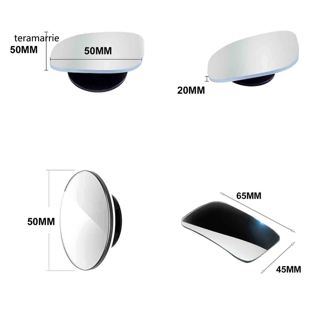 Hàng Có Sẵn Hàng| Set 2 Gương Chiếu Hậu Góc Rộng Xoay 360 Độ Cho Xe Hơi