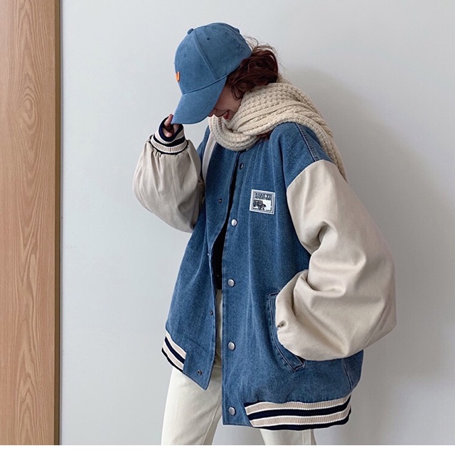 Áo khoác boomber jackets ullzang, chất dày form đẹp