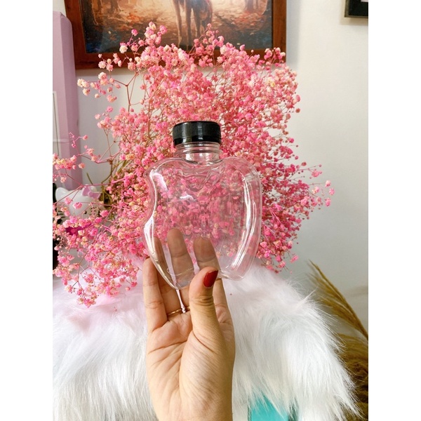 Chai nhựa táo cổ rộng fi 38