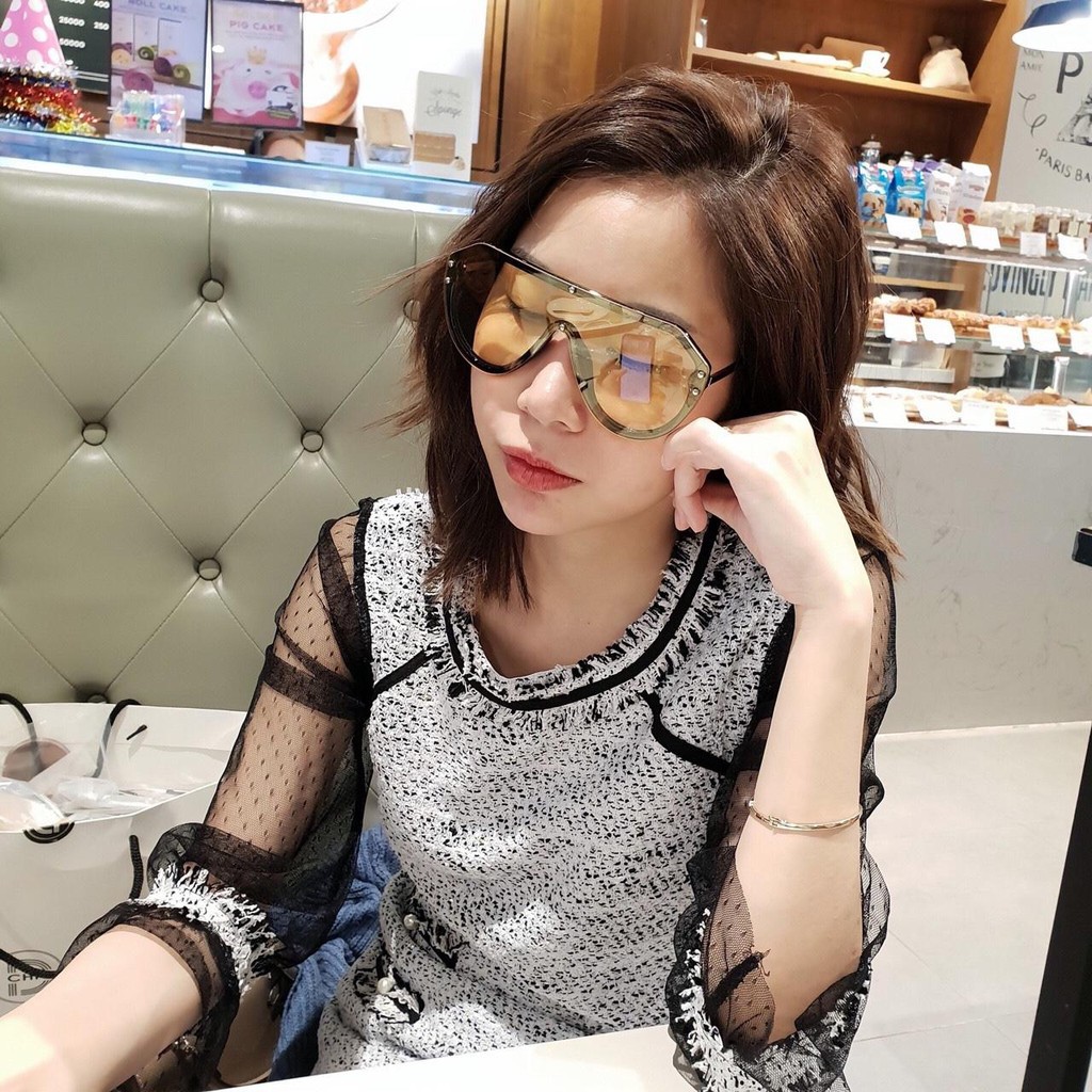 Kính mát nữ độc đáo mẫu full mặt - Hàng chất lượng cực đẹp