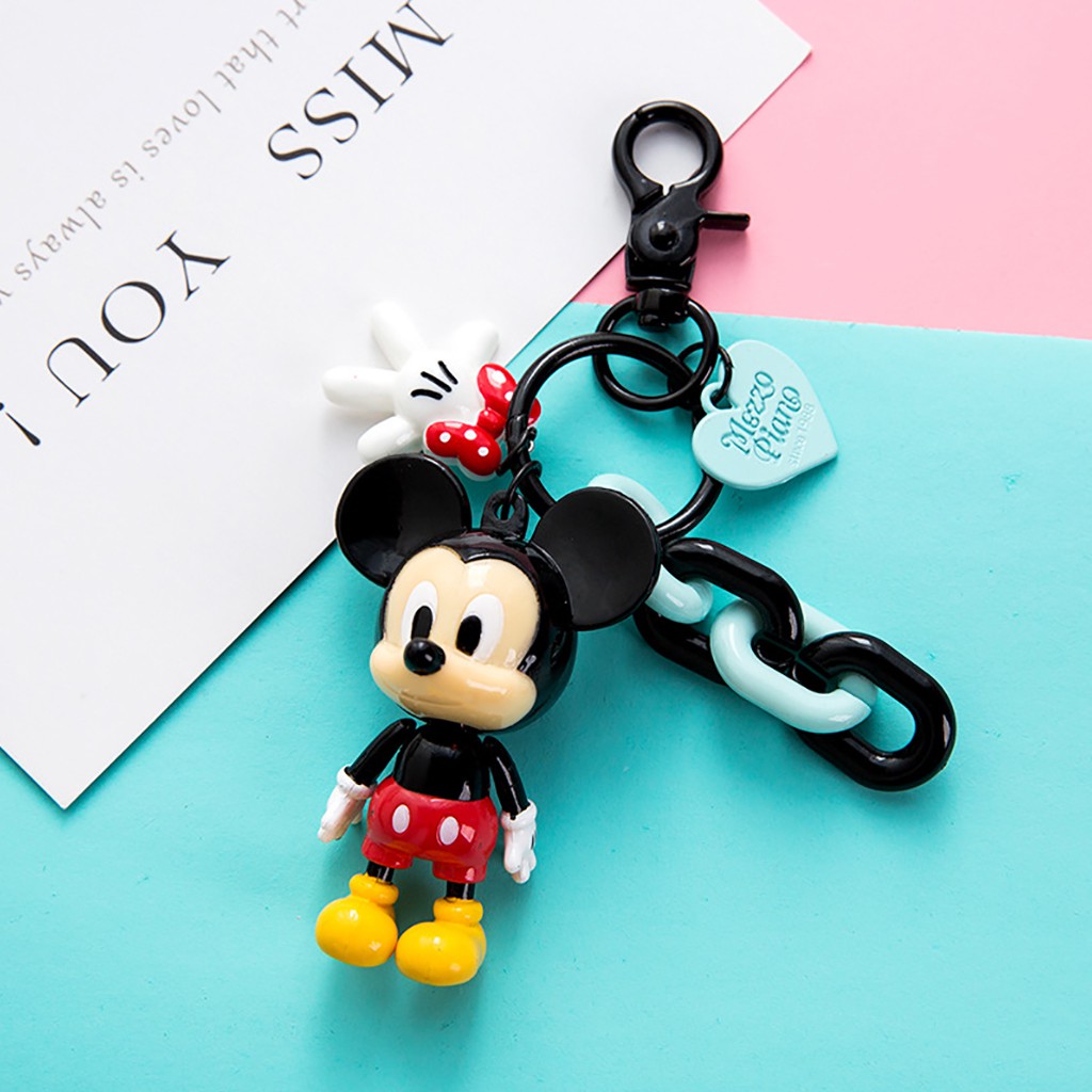 Móc Khóa Chuột Mickey - Trai &amp; Gái