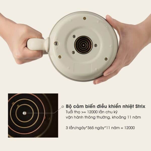 Máy Pha Trà Mini, Chưng Yến, Đun Nước, Giữ Ấm Bear SUBE011 (YSH-C15Q5) , Dung Tích 1.5L