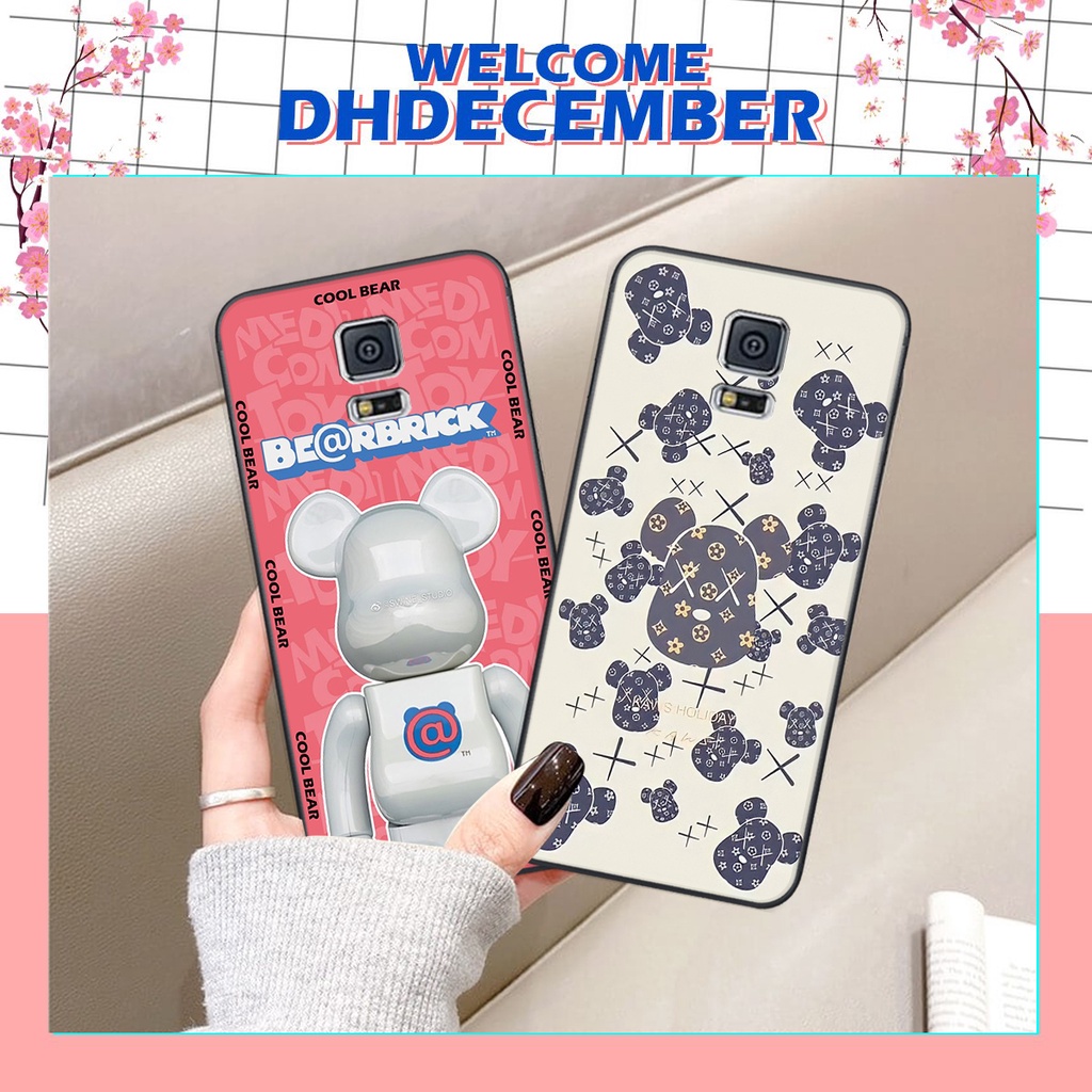 Ốp lưng Samsung S5 in hình K@ws, Cool Be@r SIÊU NGẦU
