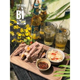 PATE BÓNG BÌ TRỨNG MUỐI