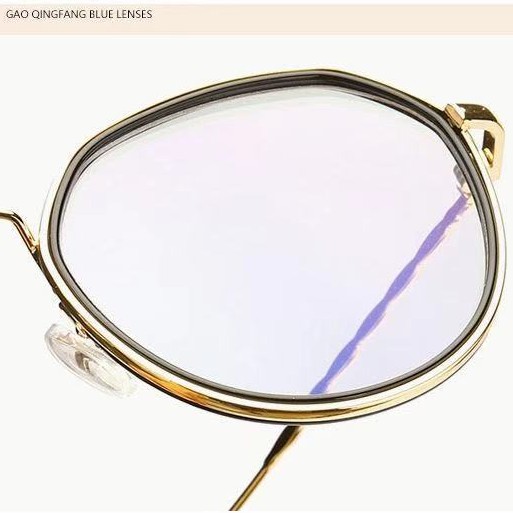 Mắt kiếng gọng kim loại tròn thời trang Hàn Quốc cho nam và nữ