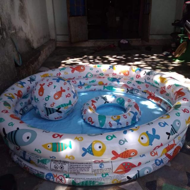 Bể bơi 3 chi tiết