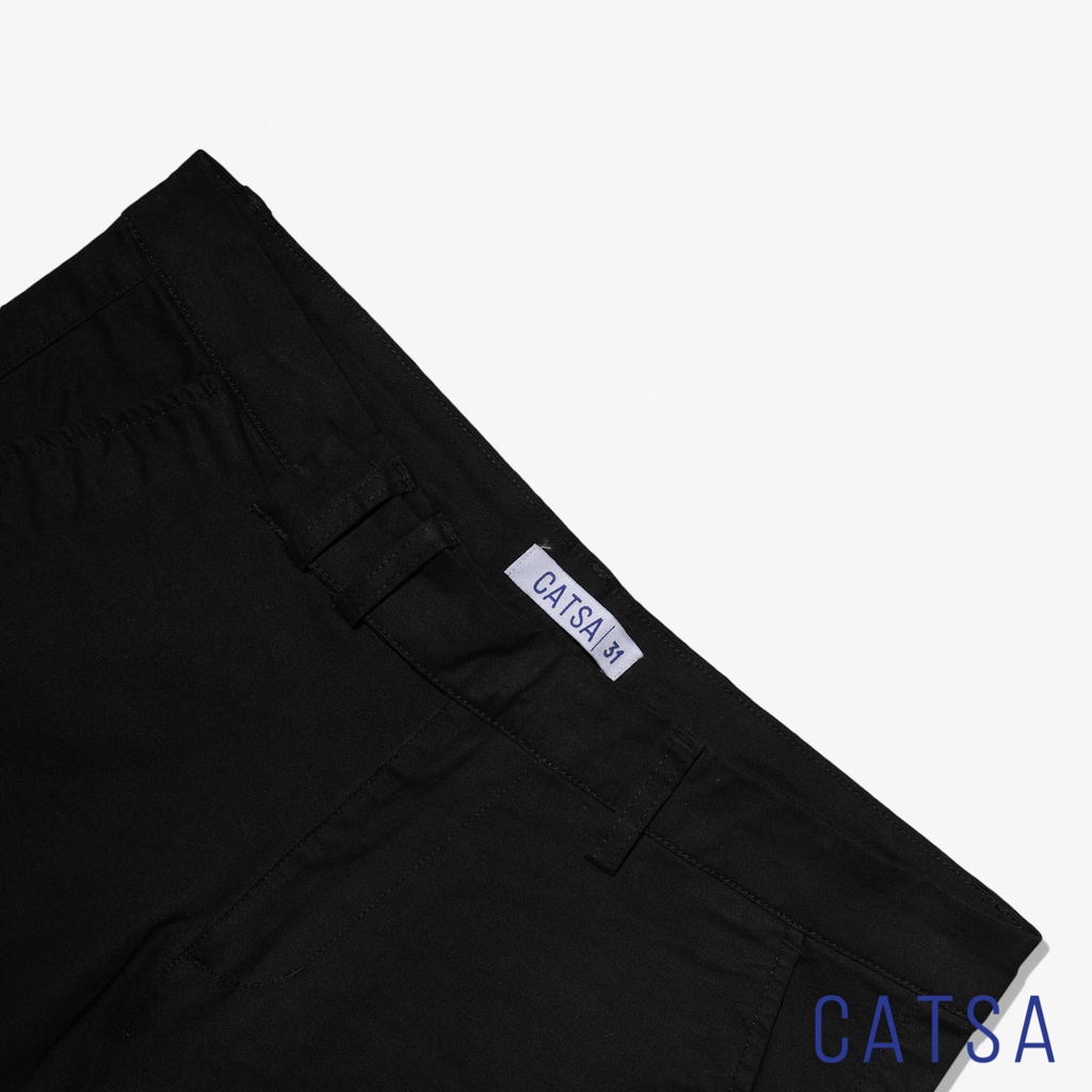 Quần short kaki kem nam POWER phong cách Hàn Quốc, năng động thoải mái CATSA QSK090