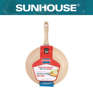 Chảo siêu bền đá đáy từ sunhouse sfp26/28