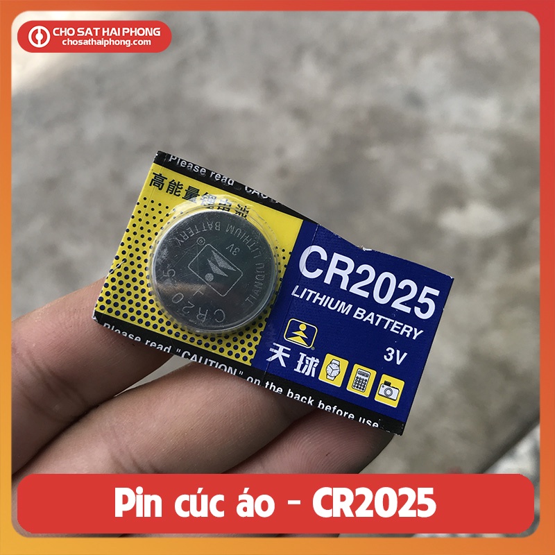 Pin Cúc Áo Lithium 3V CR2025 - Chợ Sắt Hải Phòng Online